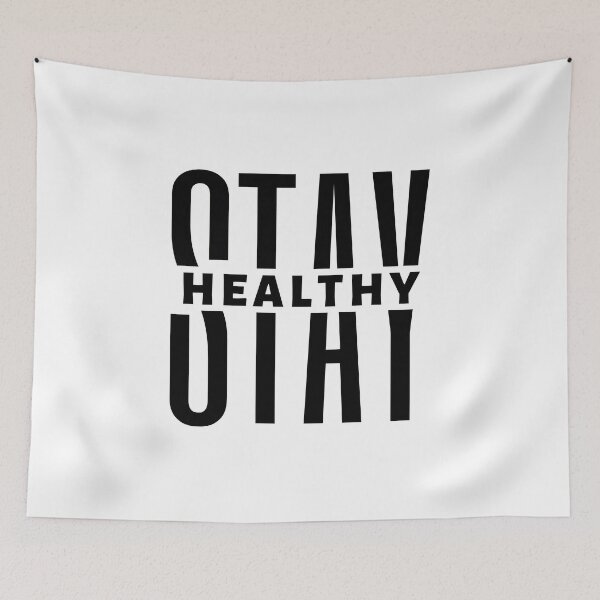 Item preview, Stay Healthy | Motivational Quote | Inspirational Quote designed and sold by Marigoldkey.