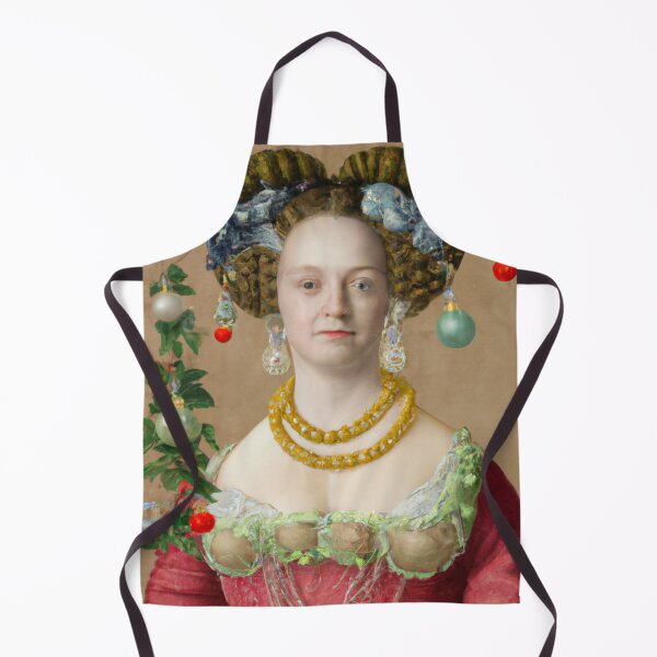 Artikelvorschau, Ai Art, Ai Print, Painting Altered Art, Fashion Portrait Painting, Ai Christmas, Art by Ai ,Gift entworfen und verkauft von RadRococo.