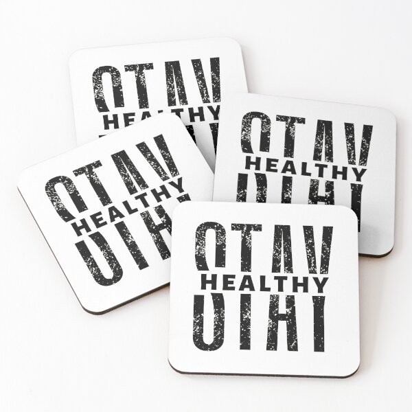 Item preview, Stay Healthy | Motivational Quote | Inspirational Quote designed and sold by Marigoldkey.