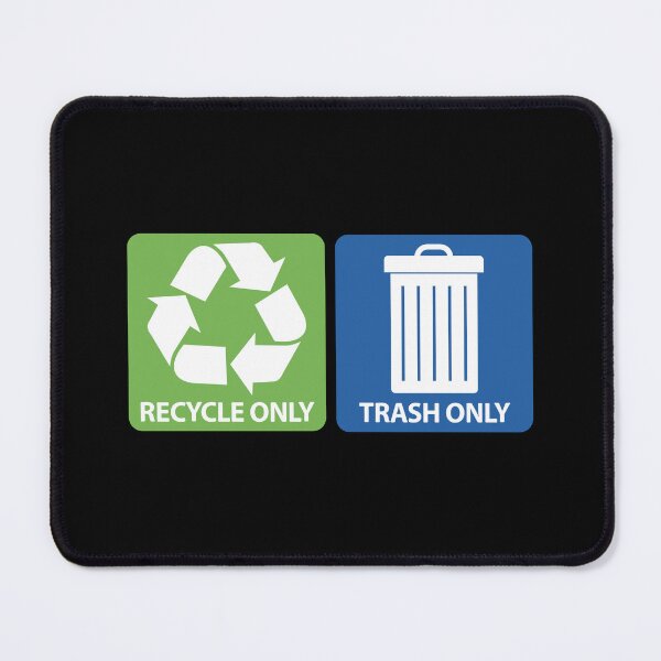 Item preview, Recycle & Trash Only Cans Bin Label Sign designed and sold by richter74.