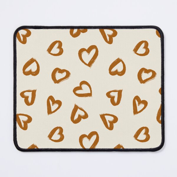 Item preview, Boho copper hearts pattern designed and sold by starseedgems.