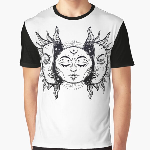 Item preview, Vintage Solar Eclipse Sun and Moon designed and sold by Magnetic Pajama.