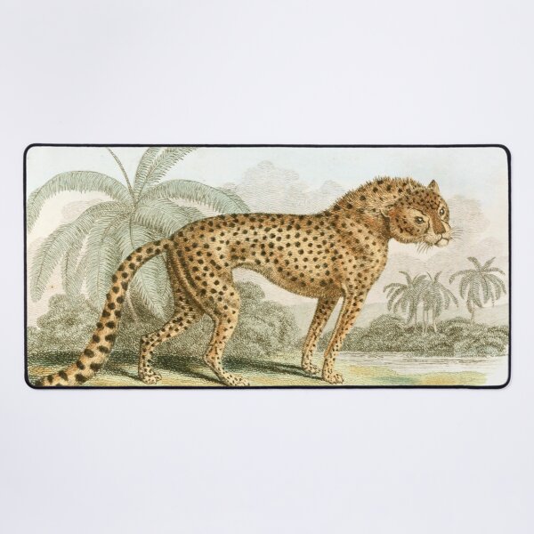 Item preview, Hunting Leopard Vintage Illustration designed and sold by JaneVirak.