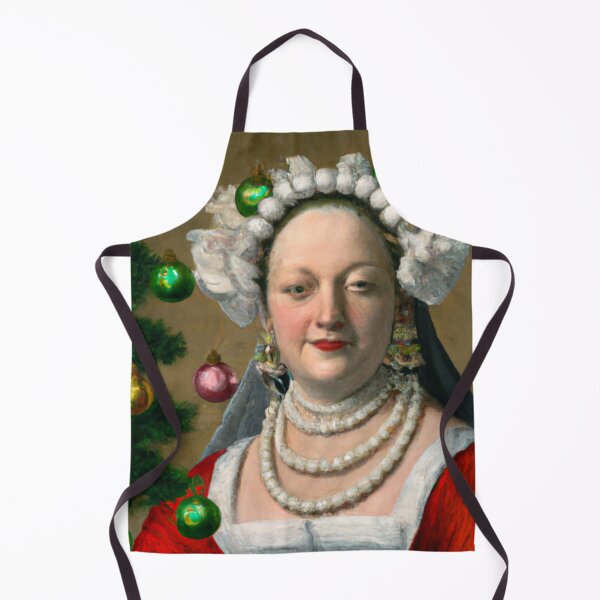 Artikelvorschau, Ai Art, Ai Print, Painting Altered Art, Fashion Portrait Painting, Ai Christmas, Art by Ai ,Gift entworfen und verkauft von RadRococo.