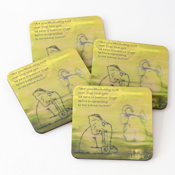 Item preview, Yoga for Elephants 1 designed and sold by Heatherian.