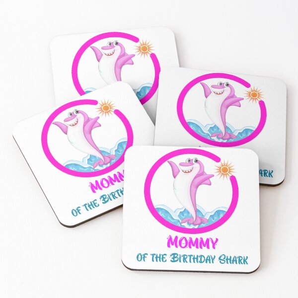 Item preview, Mommy of the Shark Birthday Mom Matching Family designed and sold by Jadir.
