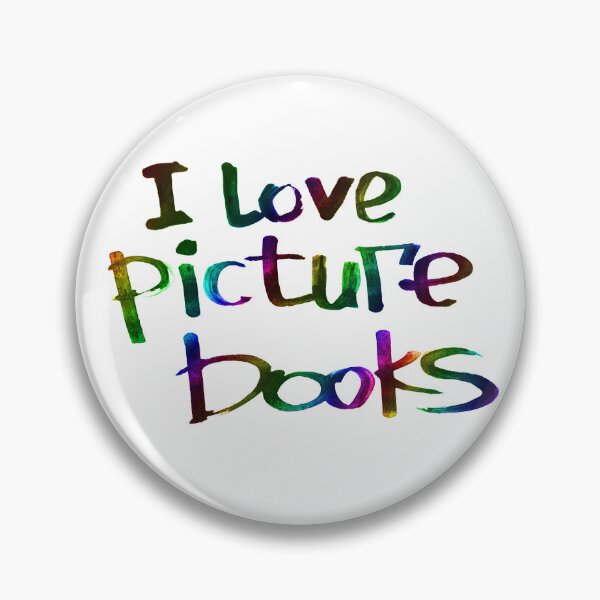 Item preview, I love picture books calligraphy lettering | I love picture books calligraphy designed and sold by lausn.
