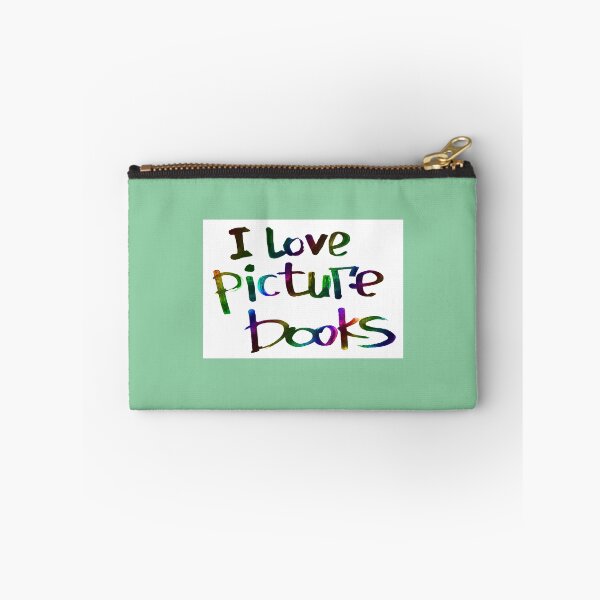 Item preview, I love picture books calligraphy lettering | I love picture books calligraphy designed and sold by lausn.