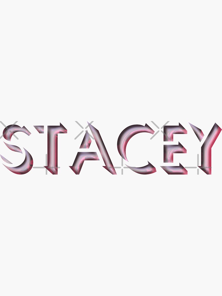 "Stacey" Sticker by Melmel9 Redbubble