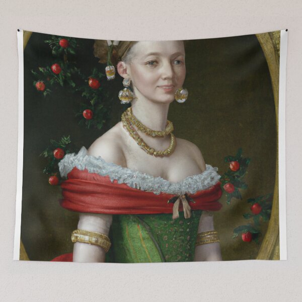 Item preview, Ai Art, Ai Print, Painting Altered Art, Fashion Portrait Painting, Ai Christmas, Art by Ai ,Gift designed and sold by RadRococo.