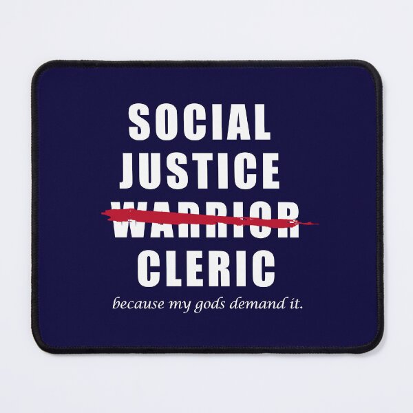 Item preview, Social Justice Cleric designed and sold by Vianki.