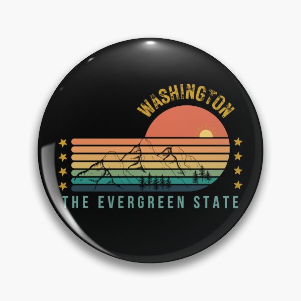 Item preview, Washington The Evergreen State designed and sold by AmberSiraj.