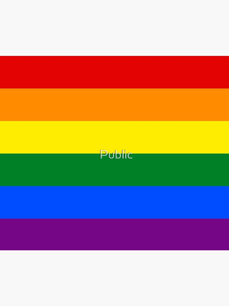 Thumbnail 3 of 3, Tapestry, Gay Pride Rainbow Flag designed and sold by Public.