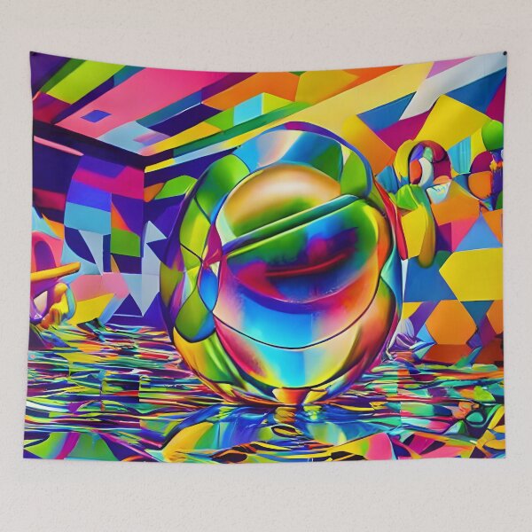 Item preview, vbstrvctivsm- invisible in this party (Abstract Art 116) designed and sold by vbstrvctivsm.