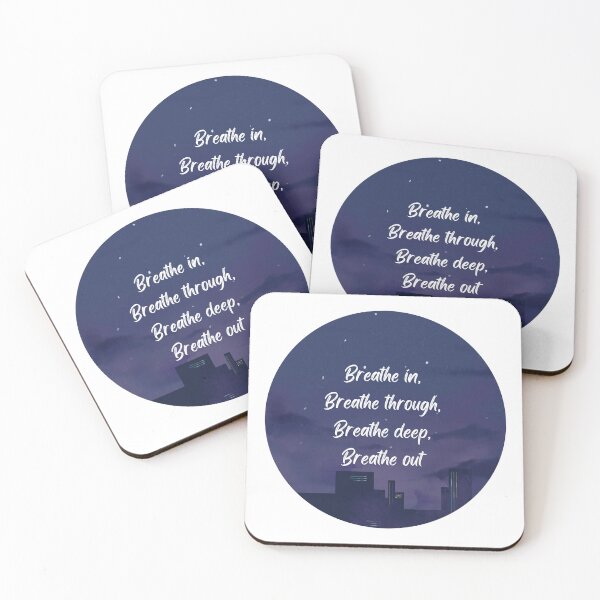 Item preview, Breathe in, Breathe through, Breathe deep, Breathe out designed and sold by thecoookiegal.
