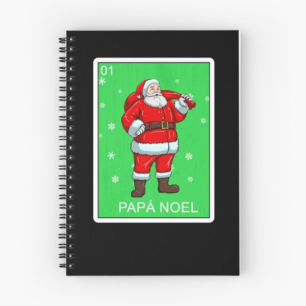 Item preview, Papa Noel Father Christmas Card Mexican Lottery Papa Noel Gear designed and sold by DynamicDesign.