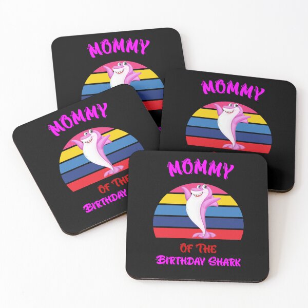 Item preview, Mommy of the Shark Birthday Mom Matching Family designed and sold by Jadir.