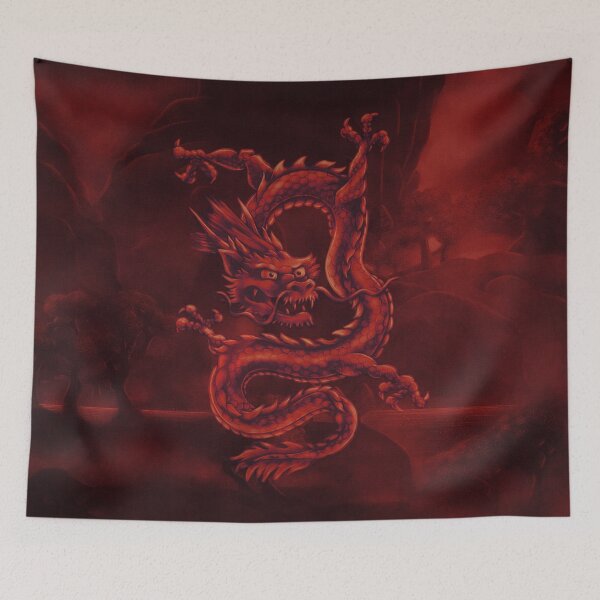 Item preview, Xian Dragon (Red) designed and sold by KEITHBYRNEFX.