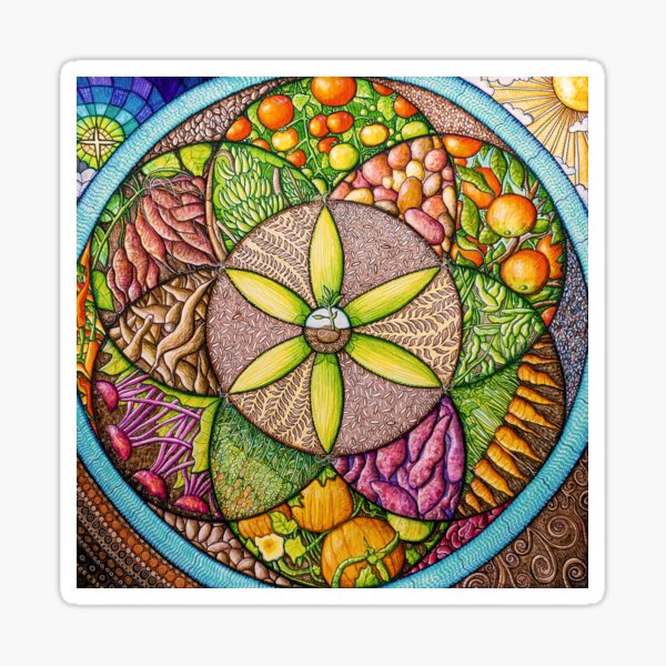 Item preview, Abundant Harvest: Food Security Meditation designed and sold by kpalana.