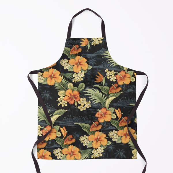 Item preview, Retro Hawaiian Hibiscus Aloha Shirt designed and sold by J Marielle Designs.