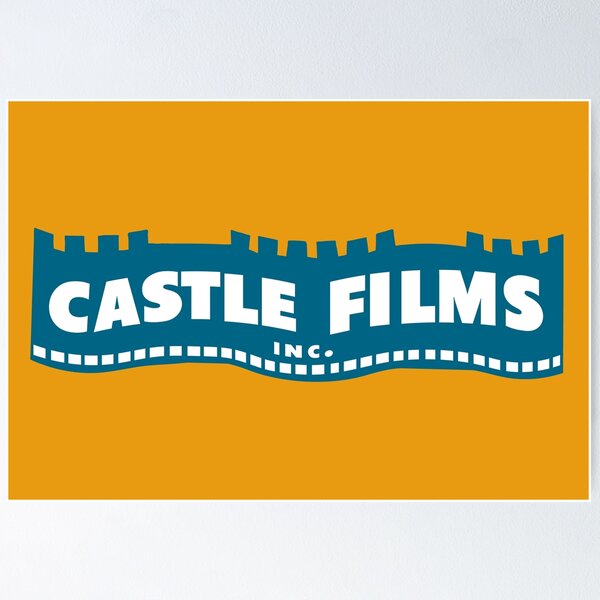 Item preview, Castle Films Logo (blue) designed and sold by TwoReasons.
