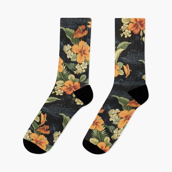 Item preview, Retro Hawaiian Hibiscus Aloha Shirt designed and sold by J Marielle Designs.