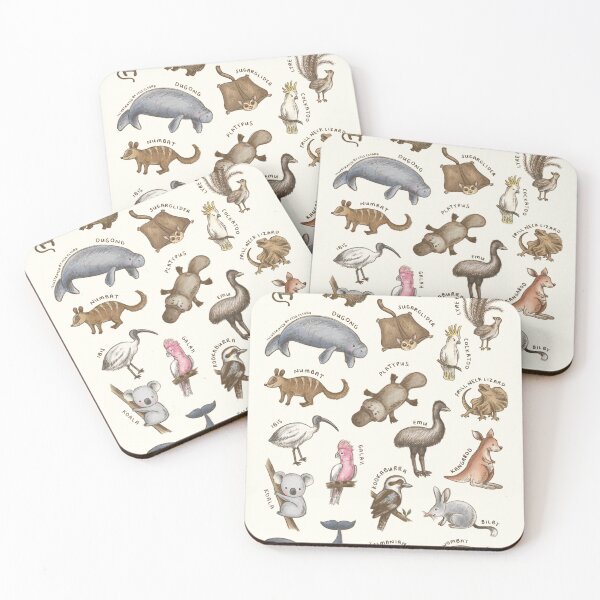 Item preview, Types of Australian Animals designed and sold by Those Pencil Shavings.