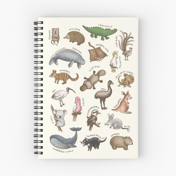 Item preview, Types of Australian Animals designed and sold by Those Pencil Shavings.