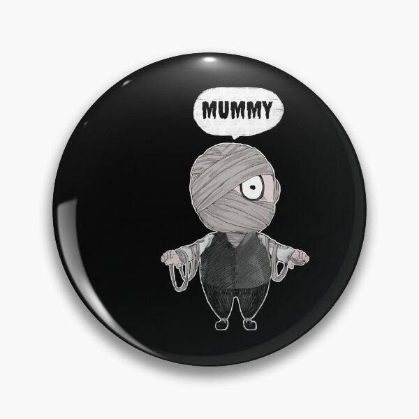 Item preview, halloween Cute Mummy boo ghost Little Dark Boy designed and sold by DogmaArtstype.