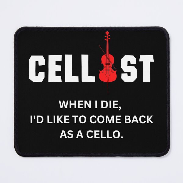 Item preview, cello lover designed and sold by SwifTech.