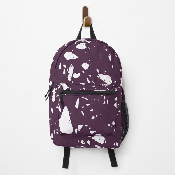 Item preview, Grape Purple and White Terrazzo Pattern designed and sold by thesnowwhyte.