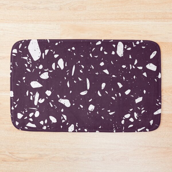 Item preview, Grape Purple and White Terrazzo Pattern designed and sold by thesnowwhyte.