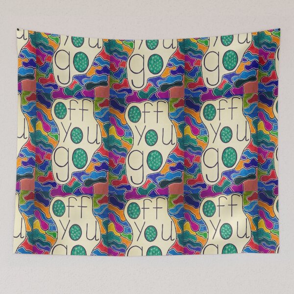 Item preview, “Off You Go” designed and sold by Dimakesthings.