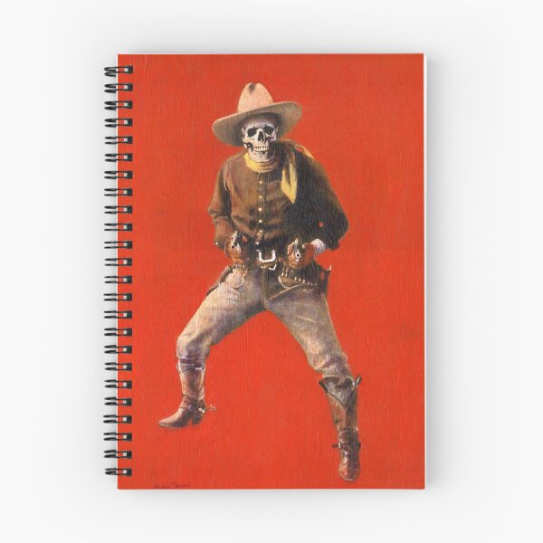 Item preview, Vintage Skeleton Cowboy designed and sold by mictomart.