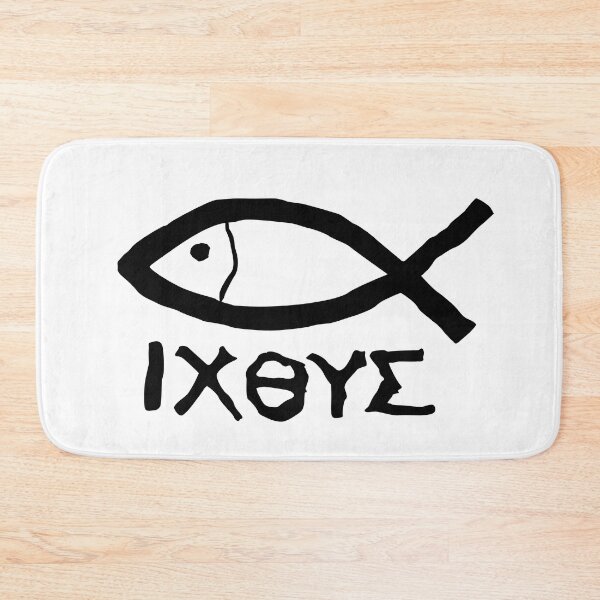 Item preview, Ichthys IXOYE Christian Fish Sticker designed and sold by nikolaj1301.