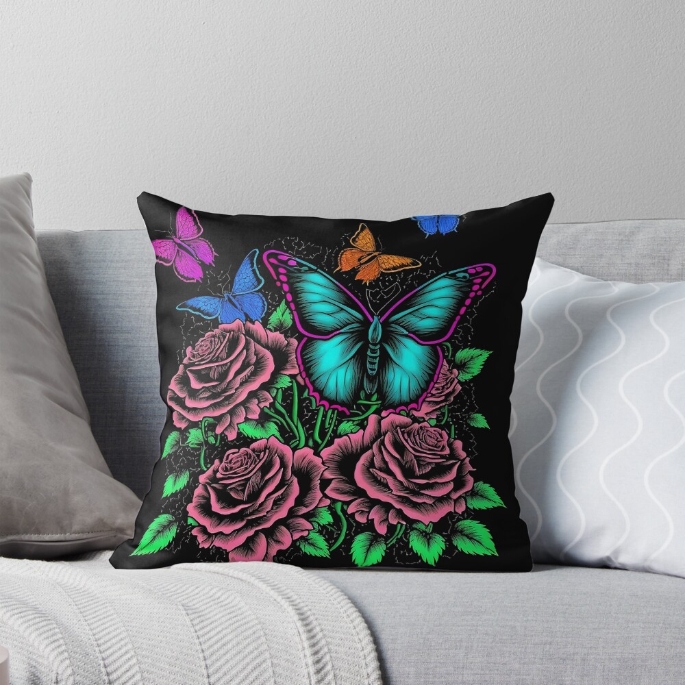 Item preview, Throw Pillow designed and sold by GummywormDesign.