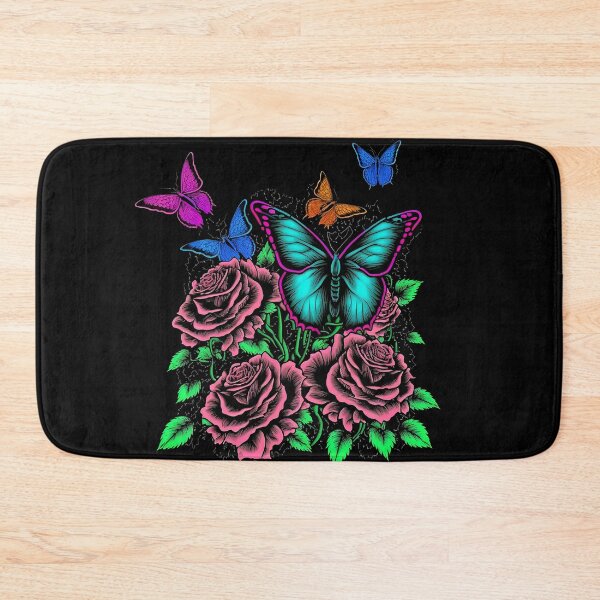 Item preview, Butterflies on Roses designed and sold by GummywormDesign.