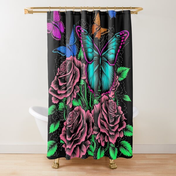 Item preview, Butterflies on Roses designed and sold by GummywormDesign.