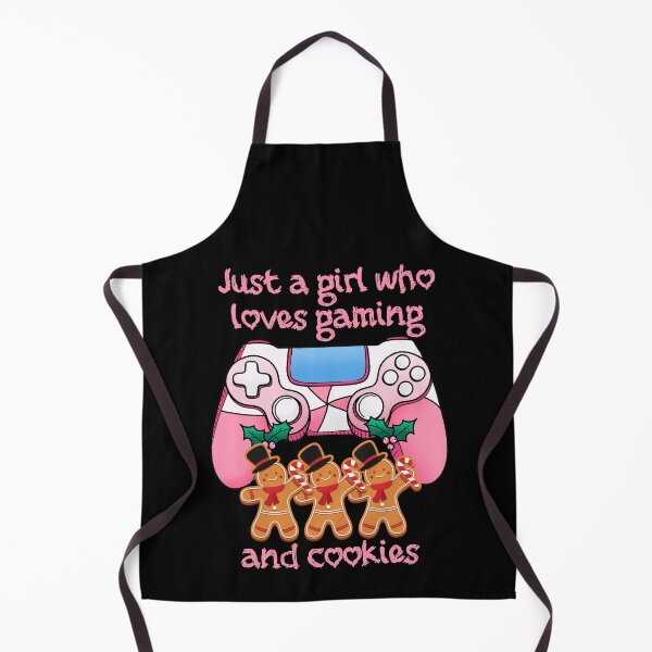 Item preview, Just A Girl Who Loves Gaming And Cookies designed and sold by RockBeeDesigns.