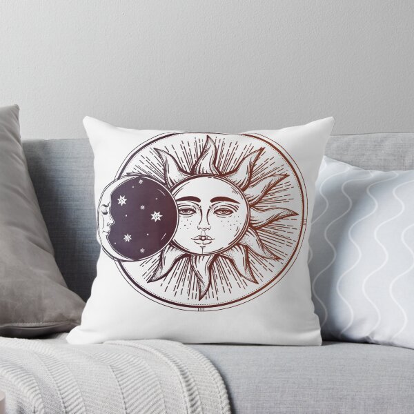 Item preview, Vintage Solar Eclipse: Sun, Moon and Stars designed and sold by Magnetic Pajama.