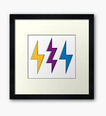 Flash Framed Print