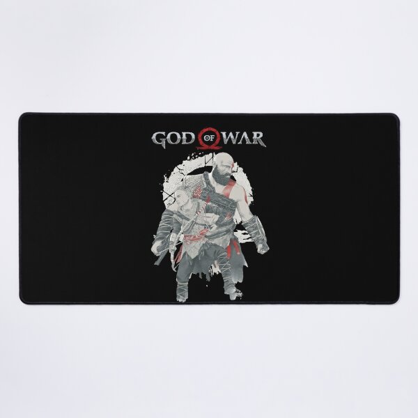 Gaming God of War Ragnarok Large Mouse Pad Kratos Atreus Mousepad
