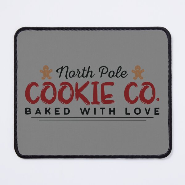 Item preview, north pole cookie co baked with love designed and sold by NAZIMNADIR.