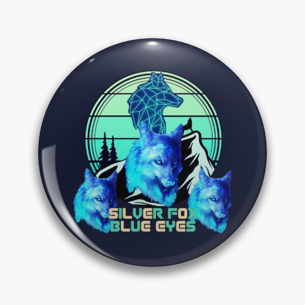 Item preview, silver fox blue eyes designed and sold by MrSameeraTop.