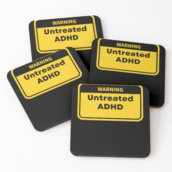 Item preview, ADHD Joke designed and sold by BuraxisQuotes.