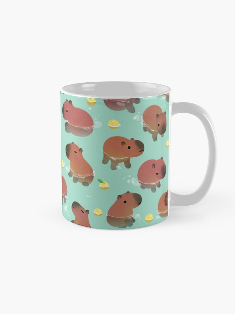 Happy axolotl - blue Coffee Mug for Sale by pikaole