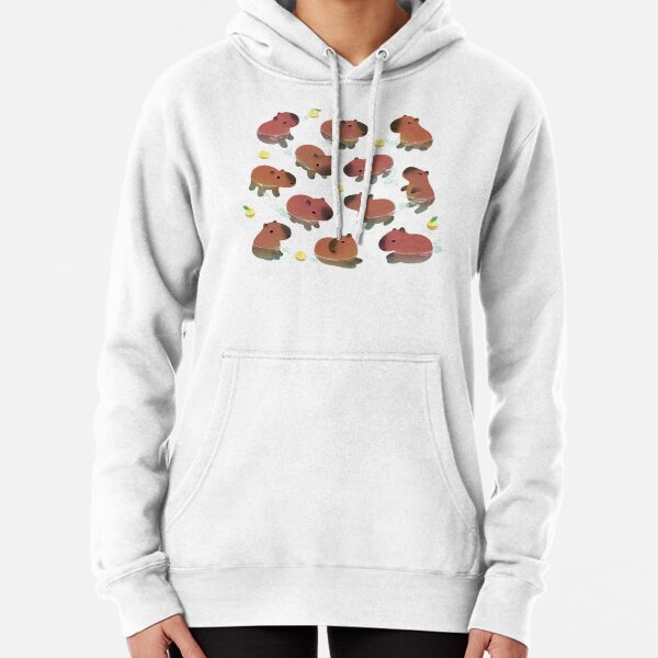 Capybath time Pullover Hoodie