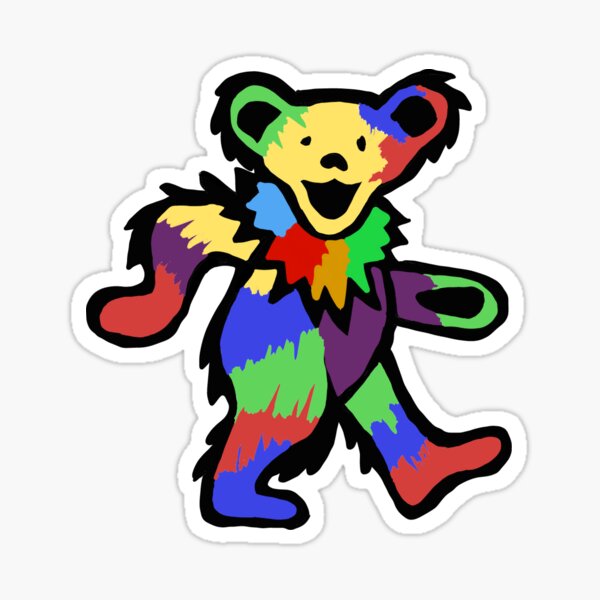 "Dancing Bear" Sticker for Sale by Heidizart Redbubble