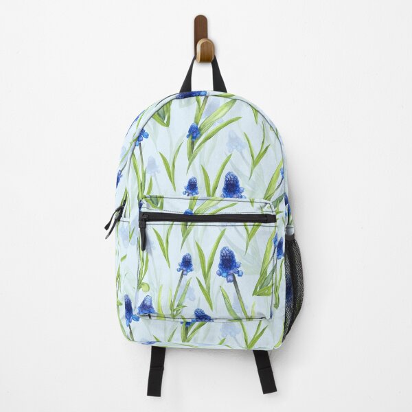 Item preview, Muscari flowers watercolor illustration designed and sold by LiudaLobza.