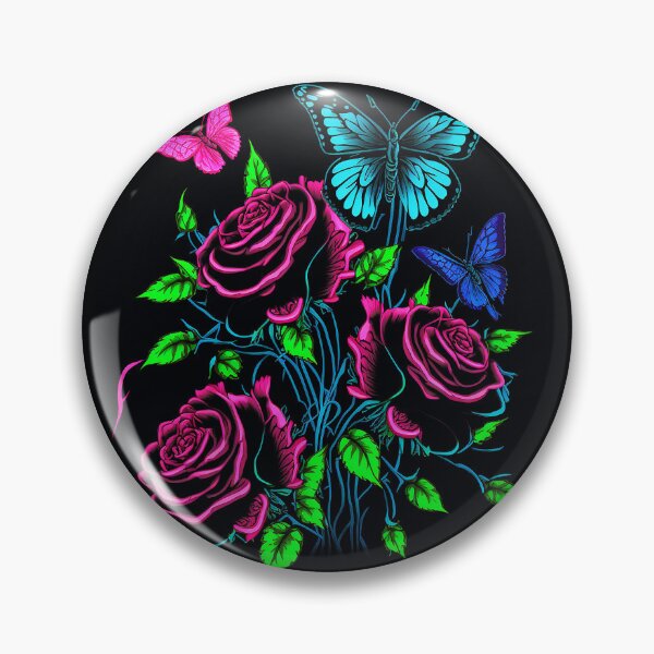 Item preview, Butterflies with Roses designed and sold by GummywormDesign.
